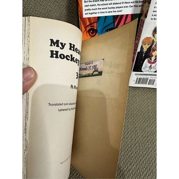 My Heavenly Hockey Club Lot Books 1-3 Paperback By Morinaga, Ai GOOD Condition - Picture 5 of 8